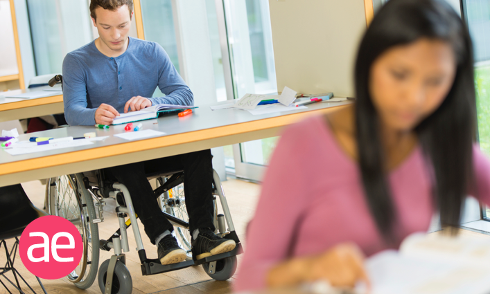 Imagen de la noticia de salud CRECE EL NÚMERO DE PERSONAS CON DISCAPACIDAD QUE TERMINAN ESTUDIOS SUPERIORES Fotografía que ilustra la noticia de salud de Alebat Education sobre CRECE EL NÚMERO DE PERSONAS CON DISCAPACIDAD QUE TERMINAN ESTUDIOS SUPERIORES