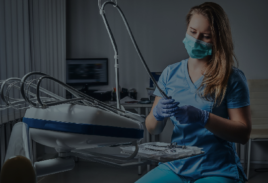 El auxiliar de odontología